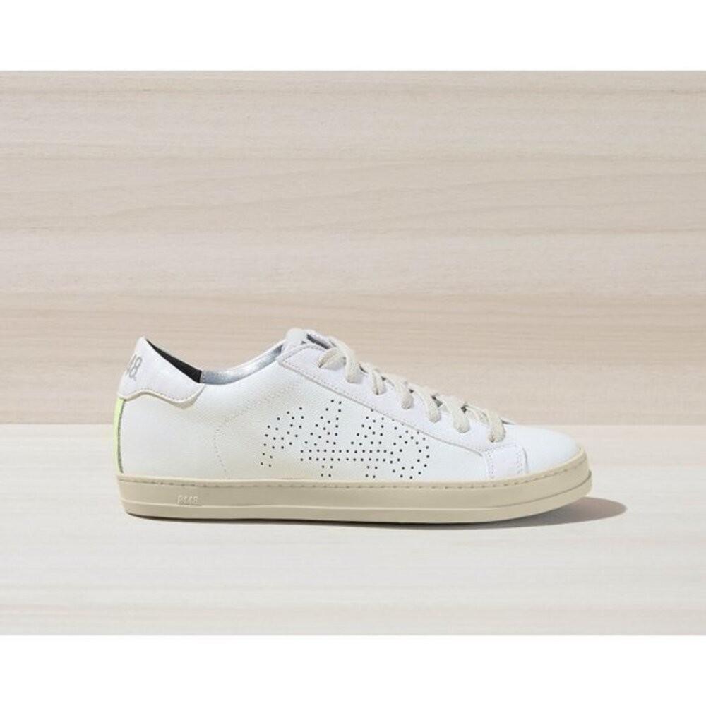P448 John Mojito white leather sneakers size 41